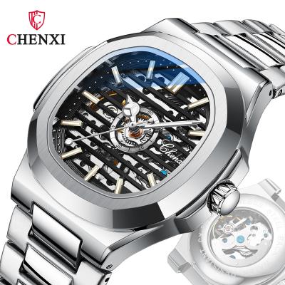 China Hot Selling CHENXI 8822 Brand Stainless Steel Luxury Mechanical Strap Men's Business Watch for sale