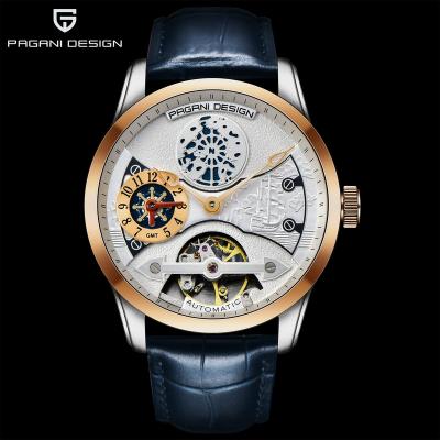 China Day/Date Design Bergani Men's Watch PAGANI Mechanical 1635 Sports Waterproof W Fashion Multifunctional Luxury Brand Automatic Men's Watch for sale