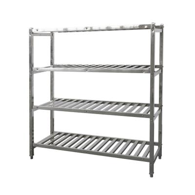 China Stocked Top quality Wall Mount  Stainless Steel  Storage Organizer Shelf for sale