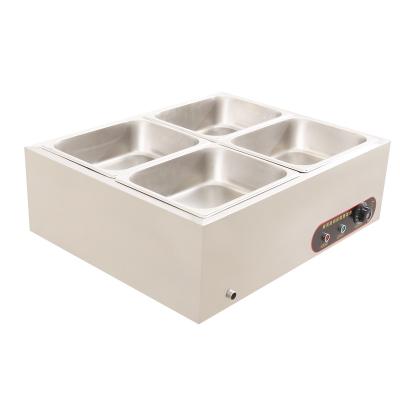 China Stainless steel 201/304 Good Quality Restaurant Table Top Electric Hot Food Stainless Steel Countertop Bain Marie for sale