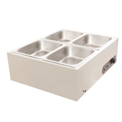 China Stainless steel 201/304 Hot Selling Low Price Stainless Steel Electric Fast Food Bain Marie for sale