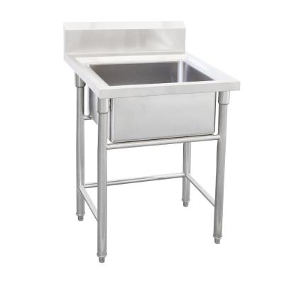 China Without Faucet Superior Quality Commercial Cheap Outdoor Stainless Steel Wash Sink for sale