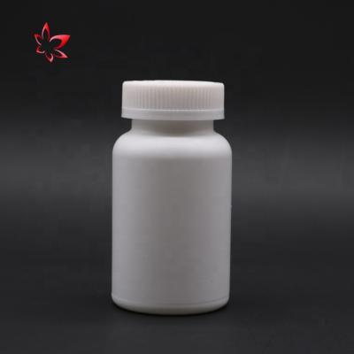 China Medicine 150ml HDPE White Round Plastic Pill Bottle With CSC Cap for sale