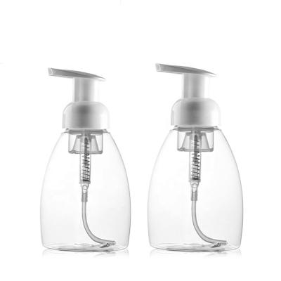 China 250ml 300ml Medicine Shape Empty PET Plastic Liquid Foaming Soap Pump Bottle For Hand Wash Sanitizer Dispenser Container for sale