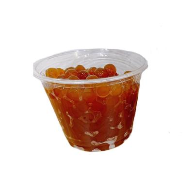 China Beverage supplementing round leisure food tapioca pearl for bubble tea honey tapioca pearl for sale