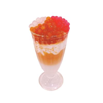 China Beverage Topping Pearls Tapioca Balls Bubble Tea Ingredients Golden Tapioca Pearls for sale