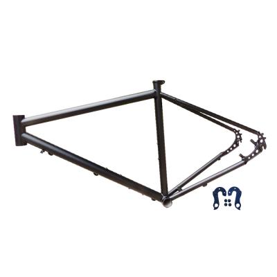 China Road Bikes TAOZIK Chrome Molybdenum Steel 49 Mm 700C Disc Brake Racing Road Bike Frame for sale