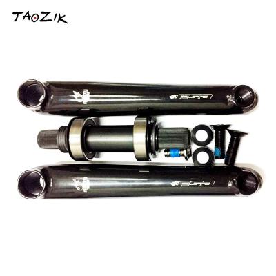 China BMX TAOZIK 20 In BMX Bike Crank Arm 180 Mm Chromy Steel 48 Axle Street Bike Set BB Crankset for sale