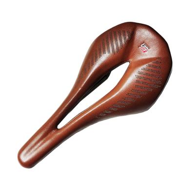 China Wholesale TAOZIK DESIGN Memory Sponge Leather Bicycle Original High Quality Titanium Alloy Bicycle Accessories T108 Saddle Seat for sale