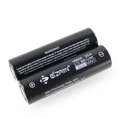 China Efan High Power 18650 Cells 3.7v Battery 2600mah 18650 Li Ion Battery 18*65mm Back Battery 18*65mm for sale