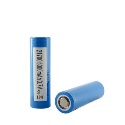 China Rechargeable Toys EV Scooter Battery 21700 50E 5000mAh Lithium Ion Vape Mod for sale