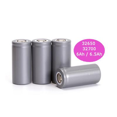 China Wholesale Toys High Capacity 3.2V LiFePO4 32700 Battery Rechargeable 6.5Ah Batteries for sale