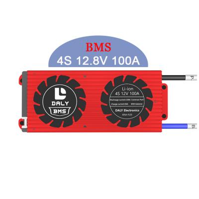 China Short Circuit Protect Lifepo4 4S 12.8V 100A Smart BMS Battery Pack Use Battery Management System For Generator Tool Motor Ebike Solar Toy Car EV Pack for sale