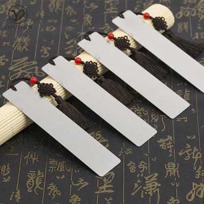 China Custom China Youdun White Stainless Steel Metal Bookmarks for sale