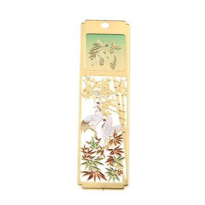 China China Personalized Custom Fashion Metal Bookmarks With Epoxy For Books for sale