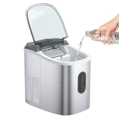 China Stainless Steel Countertop Ice Maker Machine Commercial Housing Portable Home for sale