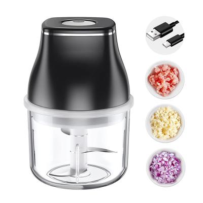 China Restaurant Garlic Crusher Hand Chopper Safe Electric Mini Garlic Viable Home Cleaver for sale