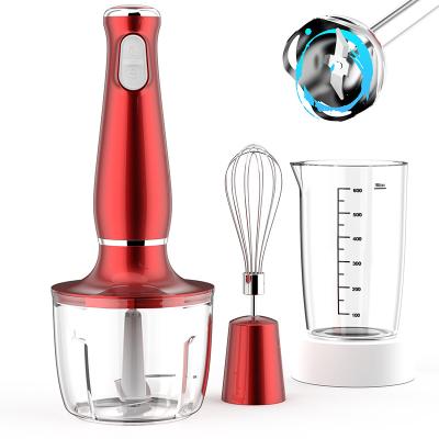 China With Custom Chopper OEM Stainless Steel 500W Powerful Hand Stick Blender Set for sale