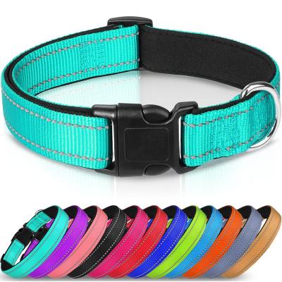 China Factory Wholesale Adjustable Dog Reflective Nylon For Small Medium Large Dogs for sale