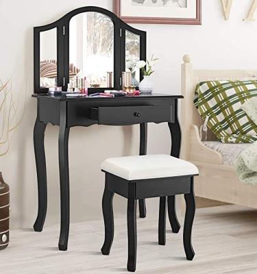 China European and American Simple Furniture Solid Wood Dressing Table for sale