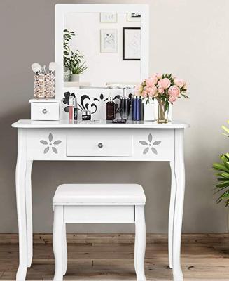 China European and American Simple Furniture Solid Wood Dressing Table for sale