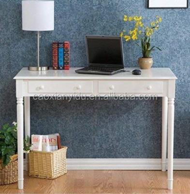 China White dresser A office desk with two drawers for sale