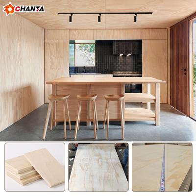 China Modern commercial wholesale 18mm cdx pine structural plywood for building for sale