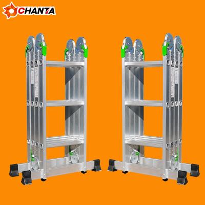 China Household 2-5 step folding ladders and industrial used multifunctional folding ladder (small hinges) with high quality and low price for sale