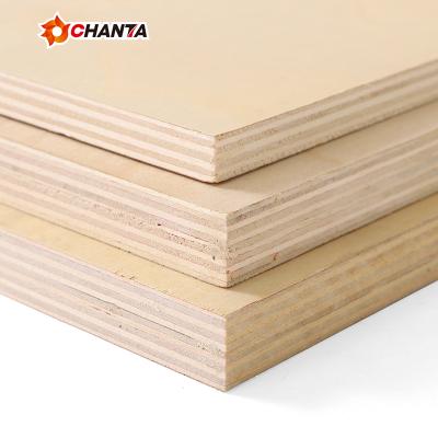 China Chanta Modern Sales 18mm Cheap High Quality Birch Plywood Sheet For Decoration Furniture for sale