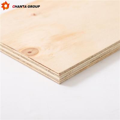 China Manufacturer FSC WBP Modern Professional Melamine 3mm CDX Radiata Pine Plywood Waterproof Sheet for sale