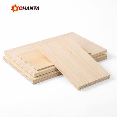 China Modern Chanta1220x2440mm FSC Certified Engineered EV Ash White Poplar Plywood 16mm Sheets For Furniture And Packaging for sale