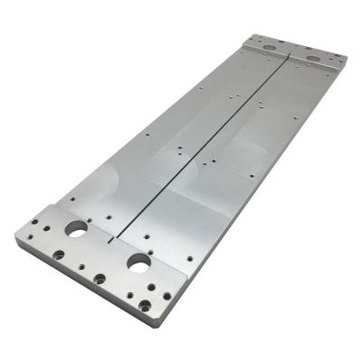 China Long Size Anodized Aluminum Base Plates Cnc Machining Drilling Milling Boring for sale