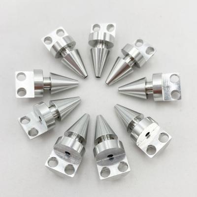 Китай Aluminum Steel Brass Bronze Titanium Turning Parts , Beautiful Metal Robot Parts продается