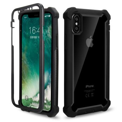 China 2019 newcomer Scratchproof 3 in 1 hybrid defender armor tpu pc phone case for iphone xs max for sale