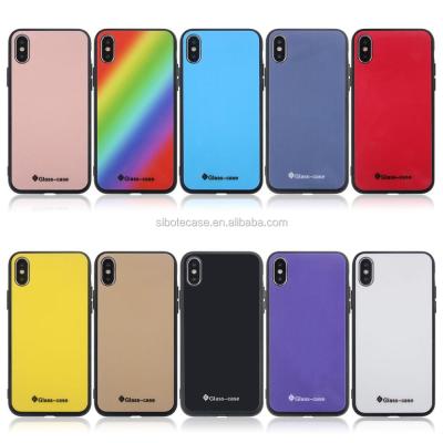 China Protect your case best selling high quality tpu glass mirror back case for IPhone x, mirror glass case for Iphone x for sale