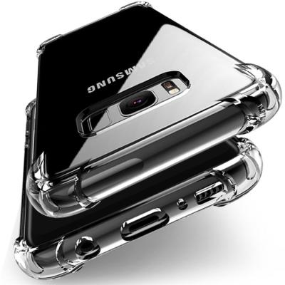 China Fashion Air Cushion Shell TPU Case Transparent Case For Samsung Galaxy S10 Case For S10 Plus for sale