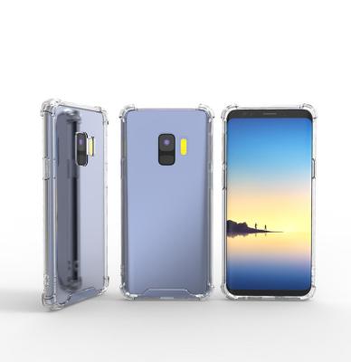 China Scratchproof Transparent Aggreko TPU+PC Phone Case For Samsung Galaxy S9 for sale