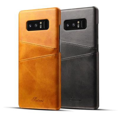 China Sale Calf Striae Wallet Cell Phone Scratch Proof Case, PU Leather Case Phone For Samsung Galaxy Note 8 Case for sale