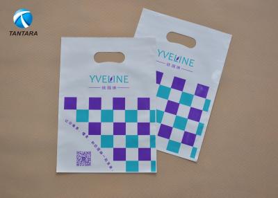 China Eco - Friendly  Die Cut PE Garment Polythene Clothes Bags Customized for sale