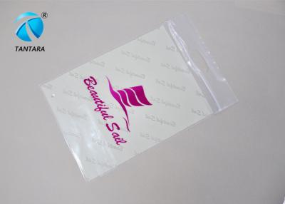 China LDPE / HDPE Plastic Shopping Bag , plastic die cut bags with Custom Printing for sale