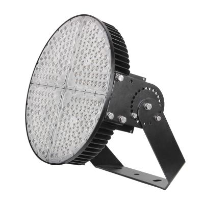 China Sports Stadiums 600w 1200w Round Led High Mast Light Football Stadium Lamp Tennis Count High Mast Led Flood Light for sale