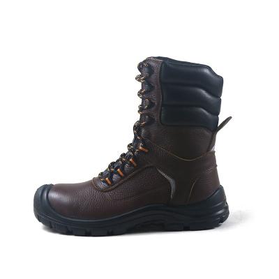 China High Safety Jungle Rider High Cut Toe Working Shoes Steel Boots For Forest Worker Non Slip Steel Toe Work Boots for sale