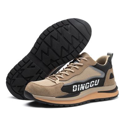 China Puncture Proof Lightweight Breathable Stylish Summer Lightweight Wear Resistant Work Shoes Sports Type Slip Resistant Puncture Proof Steel Toe Safety Shoes for sale