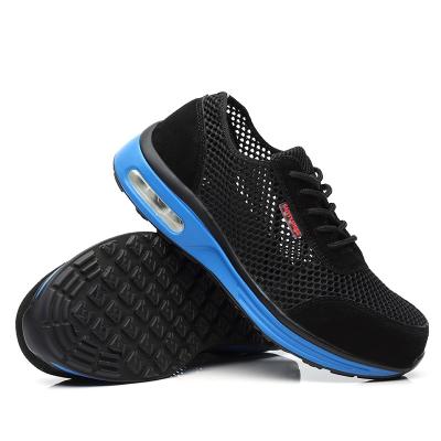 China Summer Sports Safety Shoe Fashionable Light Weight Tocap Man Summer Best Selling Breathable Steel Safety Shoes for sale