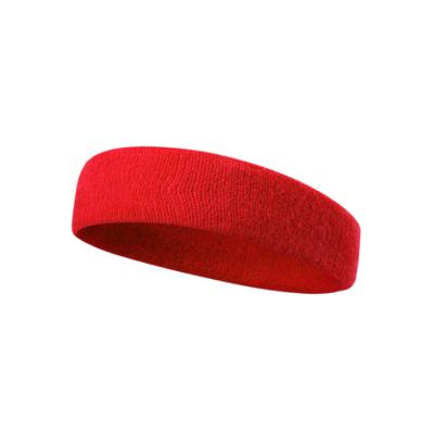 China Breathable Material Non Removable Custom Wrist Band Rainbow Sports Sweatbands For Headband Sweatbands for sale