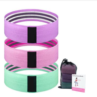 China Custom Yoga Exercise Yoga Hip Band Resistance Booty Bands Hip Circle For Booty And Glutes Resistance Bands for sale