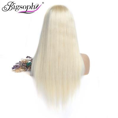 China Hot Selling Silky Straight Wave 613 Blonde Color Hair Raw Vietnamese Hair Glueless Wigs Sell Full Lace Wigs 100% Human Hair Bulk Wholesale Vendors for sale