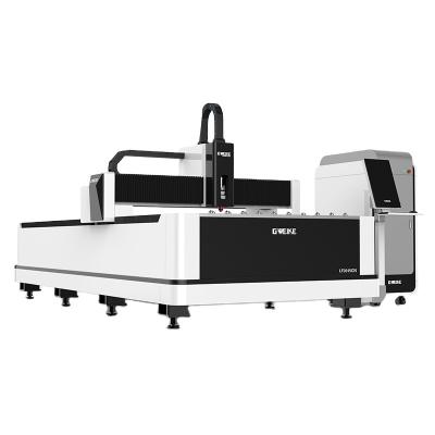 China Automatic SERVOMOTOR Laser Cutting Machine Gweike 1500w/2000w/3000w/4000w Fiber Laser Cutting Machine Price 6000W for sale