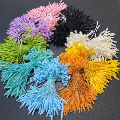 China Viable Wholesale Custom Multicolor Plastic Tag String Loop For Garment Apparel Twine for sale