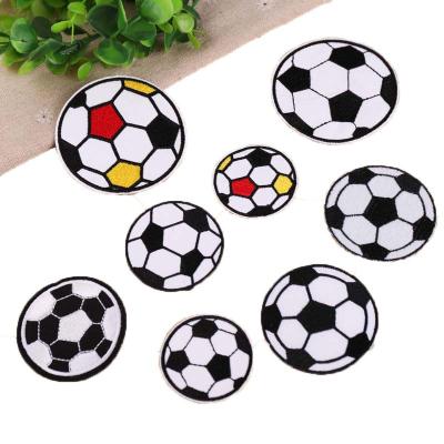 China Other ZD Soccer Football Cap Embroidery Patches Sport Apparel Applique for sale